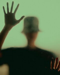 blurry photo of person