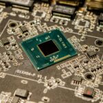 green and black circuit board