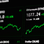 close up shot of computer screen