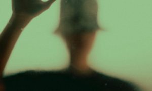 blurry photo of person