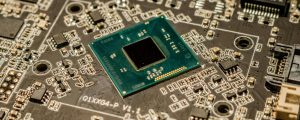 green and black circuit board